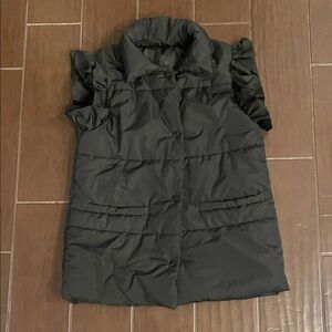 Black Puffer Vest